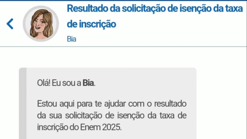 Enem 2025: resultado dos pedidos de isenção da taxa é divulgado