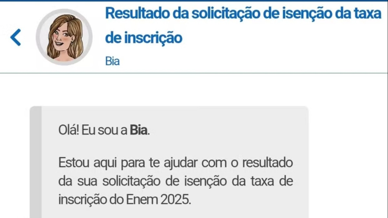 Enem 2025: resultado dos pedidos de isenção da taxa é divulgado