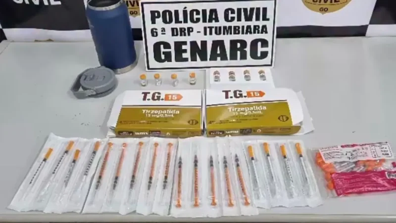 GO: estudante de medicina é preso por vender Mounjaro e diz que queria pagar mensalidades da faculdade
