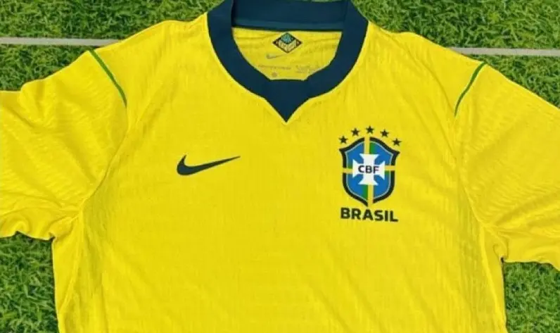 Inspirada no tri, camisa da Seleção Brasileira para a Copa do Mundo de 2026 tem imagem vazada