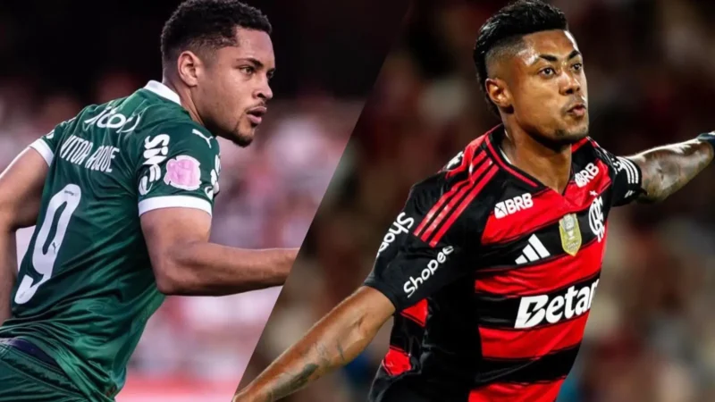 Palmeiras e Flamengo estão escalados para a final da Libertadores