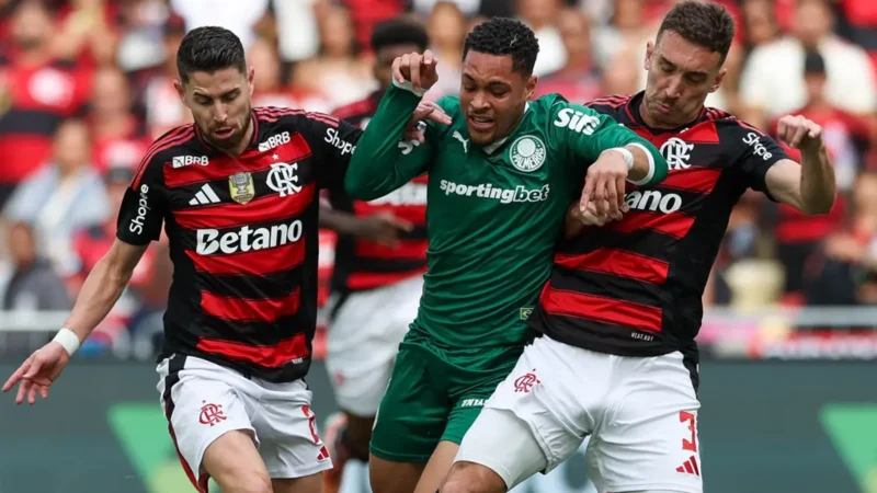 Palmeiras x Flamengo; confira a provável escalação das equipes e como chegam os times