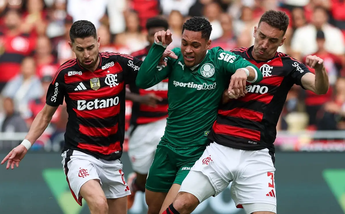 Palmeiras x Flamengo; confira a provável escalação das equipes e como chegam os times