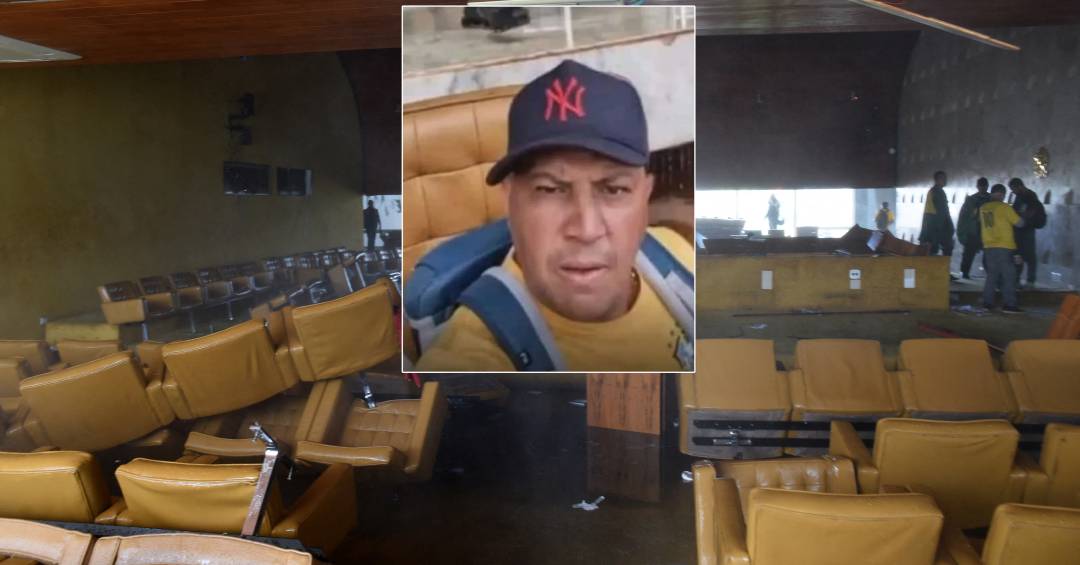 Defesa de homem que sentou em ‘cadeira de Moraes’ vai recorrer e comemora PL da Dosimetria