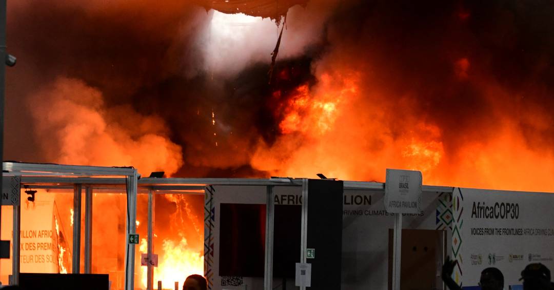 Investigação aponta causa do incêndio que marcou final da COP 30 em Belém