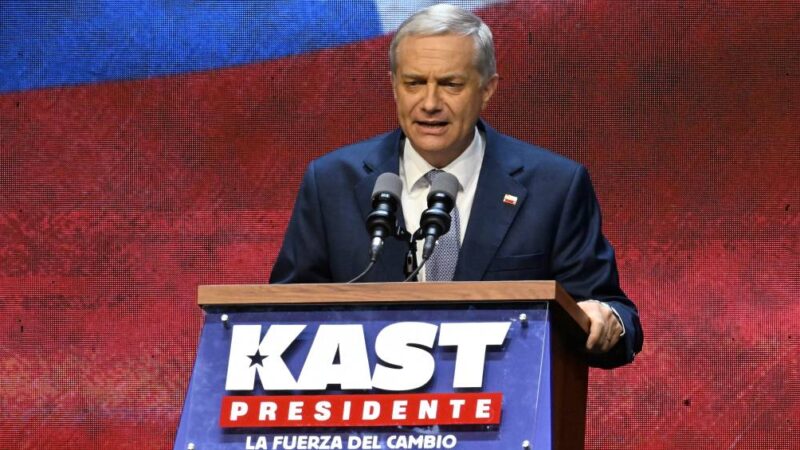 Direitista José Antonio Kast é eleito o novo presidente do Chile