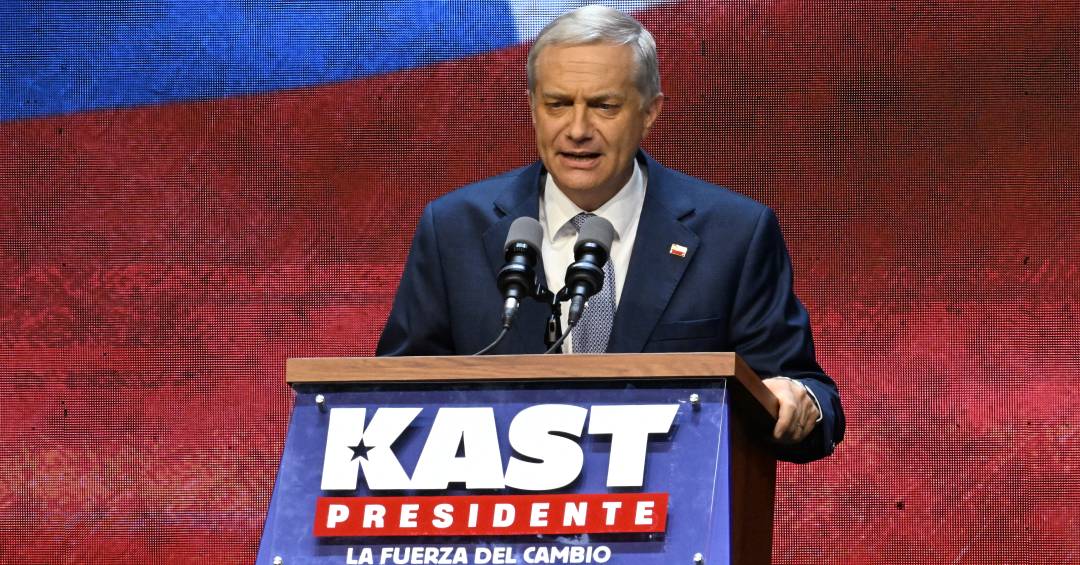 Direitista José Antonio Kast é eleito o novo presidente do Chile