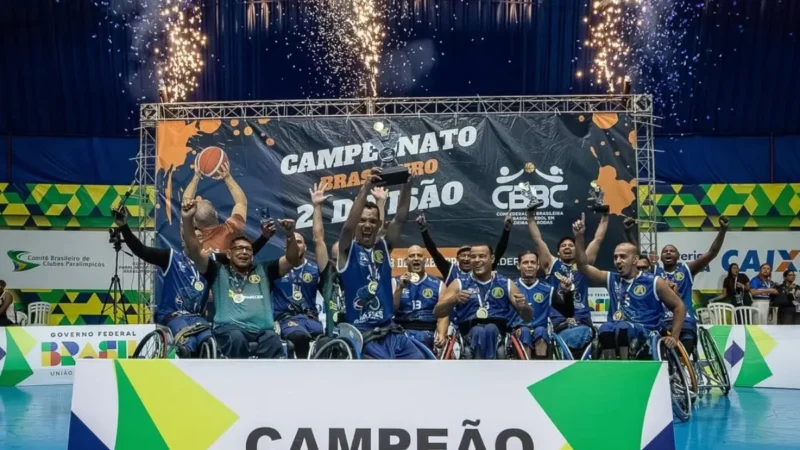 Adap/Aparecidense conquista o título da 2ª Divisão do Campeonato Brasileiro de Basquete em Cadeira de Rodas