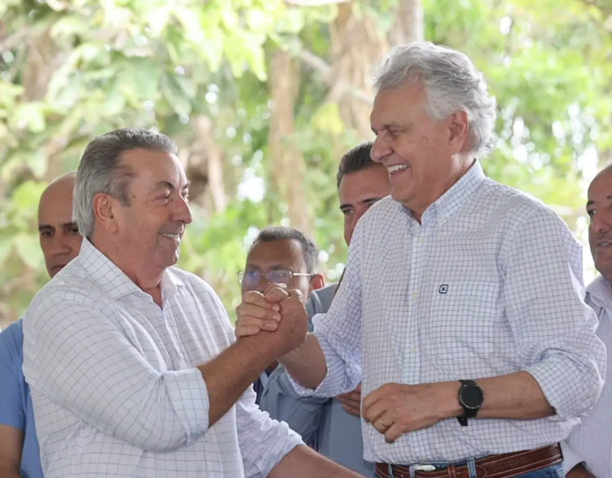 Ao elogiar Zé Mário, Caiado afirma que decisões seguem “hierarquia da política e do tempo”