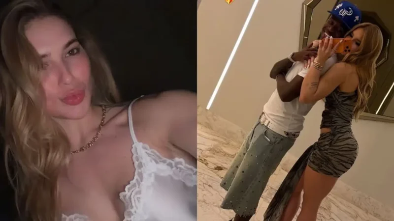 Após Dubai, Virginia e Vini Jr. curtem noitada em Goiânia