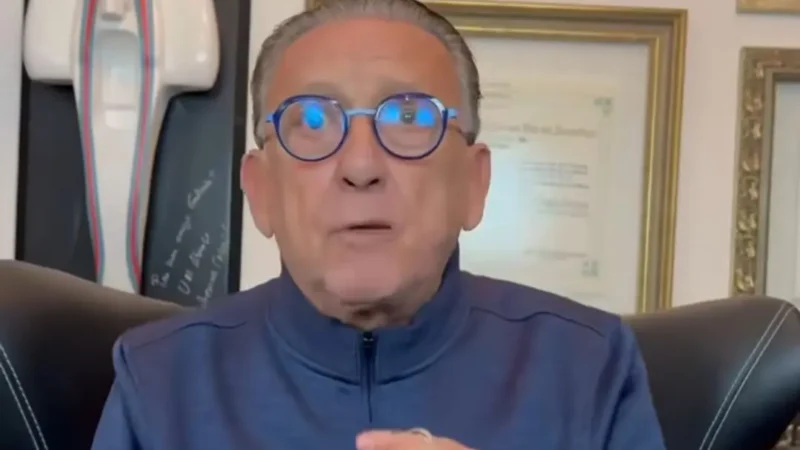 Após passar mal na noite de Natal, Galvão Bueno é internado em hospital em Londrina; entenda