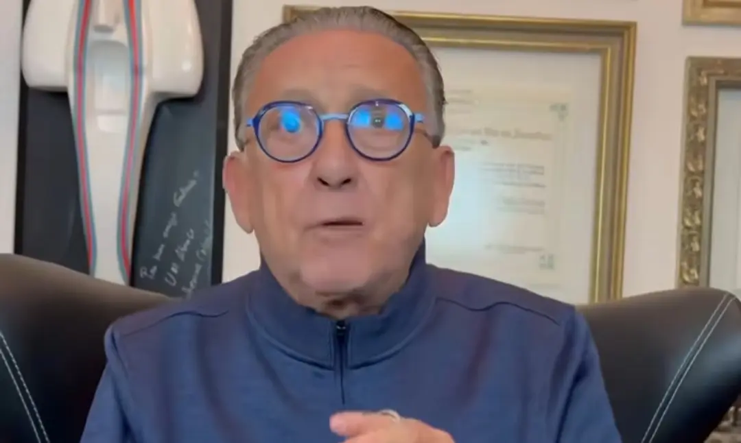 Após passar mal na noite de Natal, Galvão Bueno é internado em hospital em Londrina; entenda