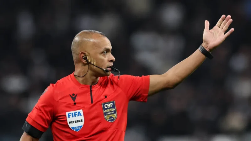 Árbitro goiano apita clássico decisivo da Copa do Brasil