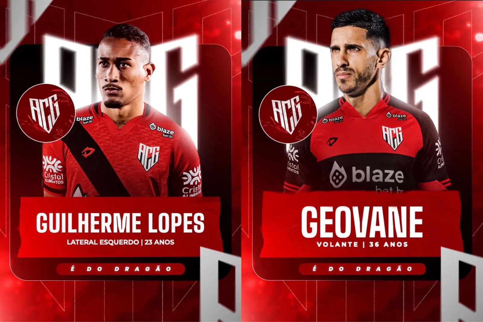 Atlético Goianiense oficializa mais dois reforços