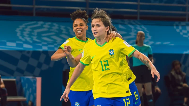 Brasil derrota Portugal e conquista primeira edição da Copa do Mundo Feminina de Futsal