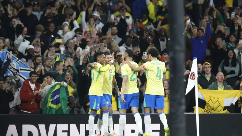 CBF divulga amistosos da seleção brasileira contra França e Croácia