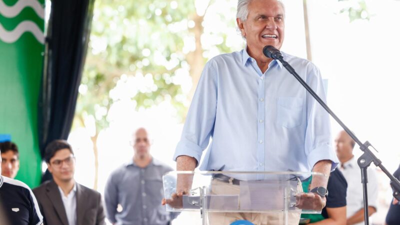 Caiado duplica capacidade de abastecimento de água em Anápolis