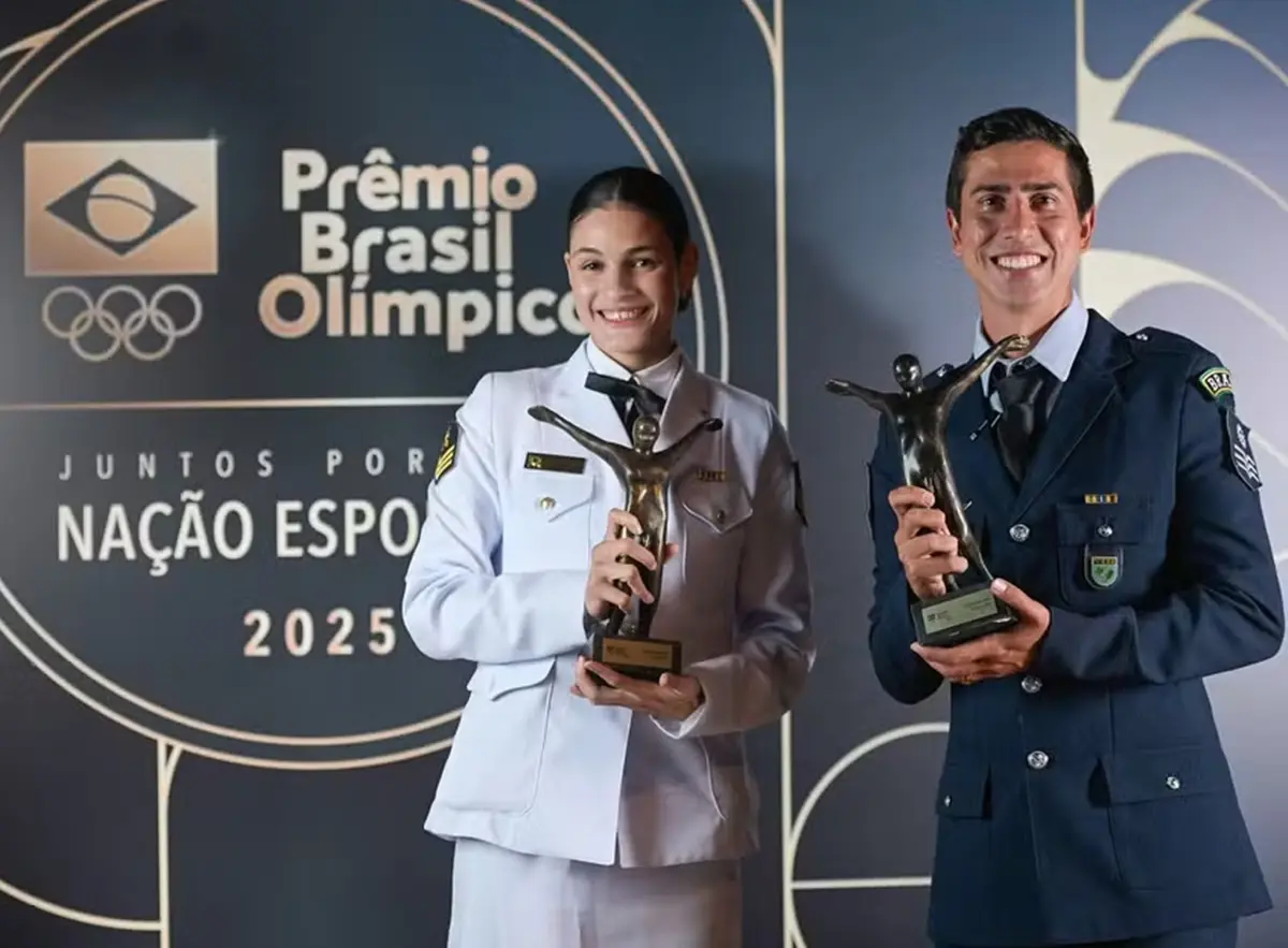 Caio Bonfim e Maria Clara são os melhores atletas do ano, em eleição do COB