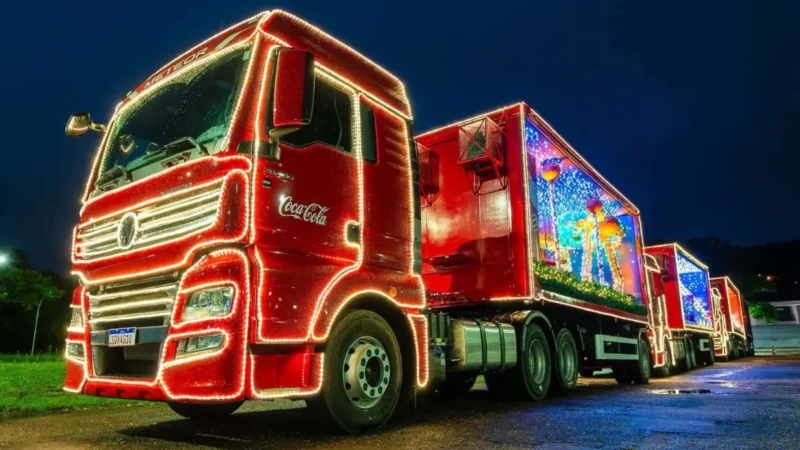 Caravana da Coca-Cola passa por cinco bairros de Goiânia; veja roteiro