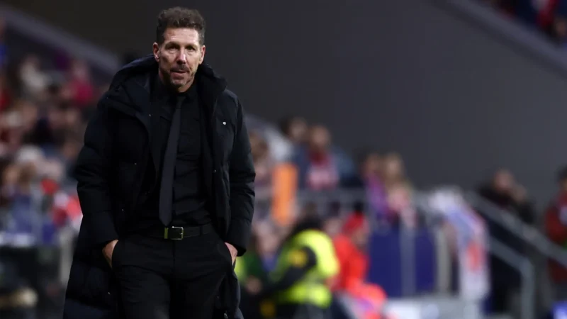 Com contrato até 2027, Simeone deve receber oferta para renovar com o Atlético de Madrid, diz jornal