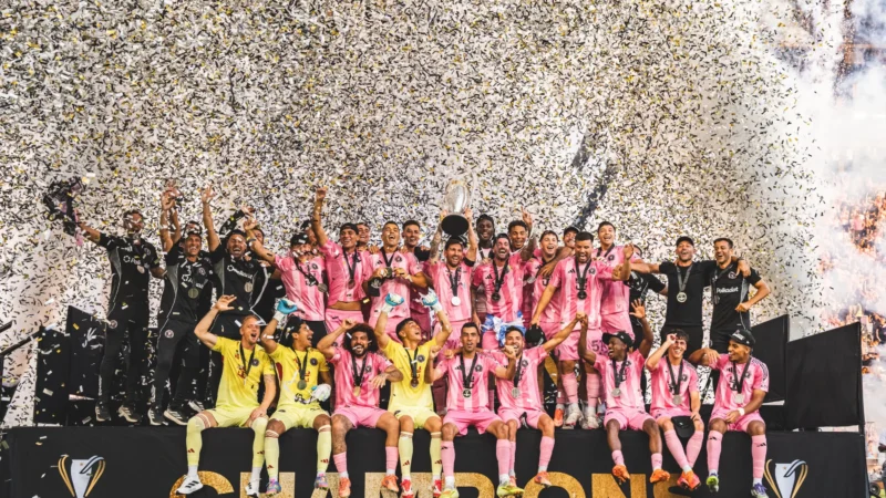 Com duas assistências de Messi, Inter Miami bate Vancouver Whitecaps e conquista a MLS