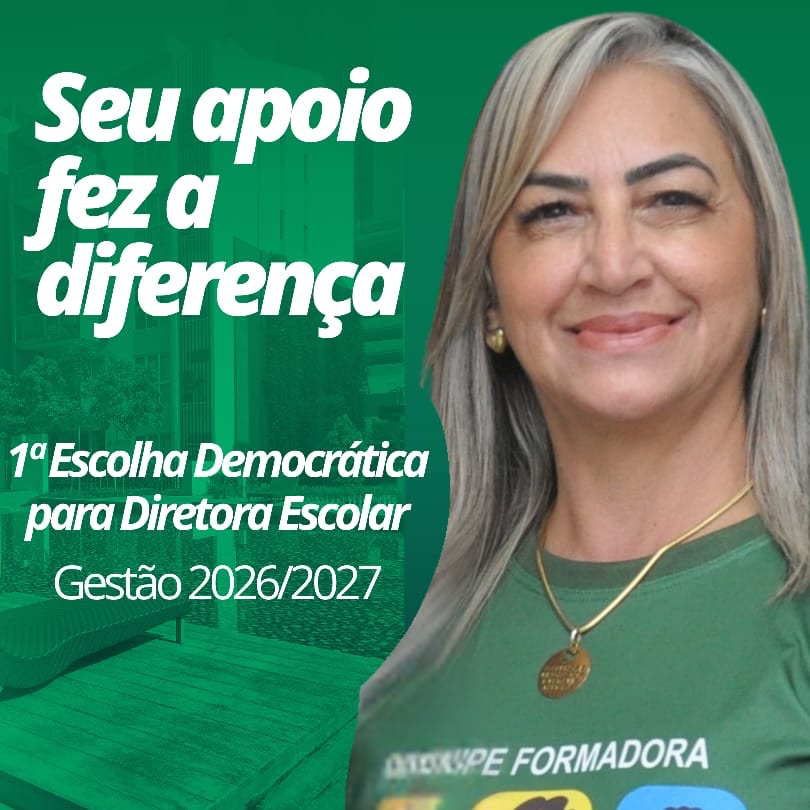 Comunidade escolhe diretora e marca nova era na educação