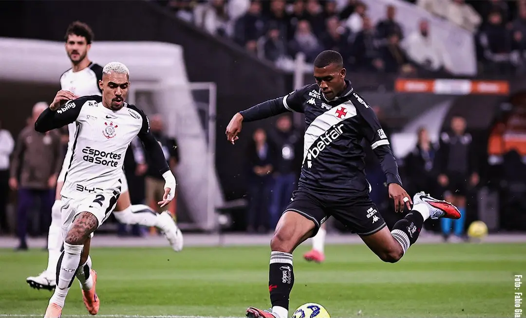 Corinthians e Vasco empatam na ida da Copa do Brasil e decisão fica em aberto