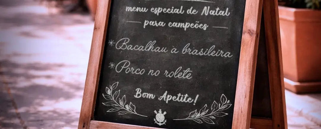 Corinthians provoca Palmeiras e Vasco ao sugerir pratos para a ceia do Natal