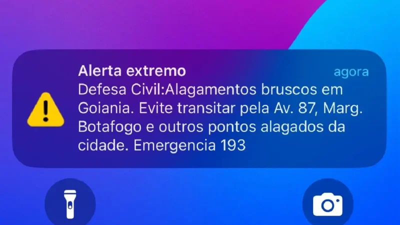 Defesa Civil emite alerta para risco de alagamentos e orienta população a evitar Marginal Botafogo