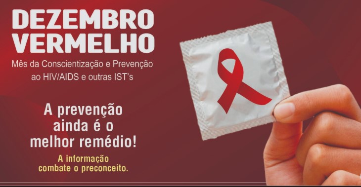 Dezembro Vermelho reforça prevenção ao HIV/Aids e ISTs