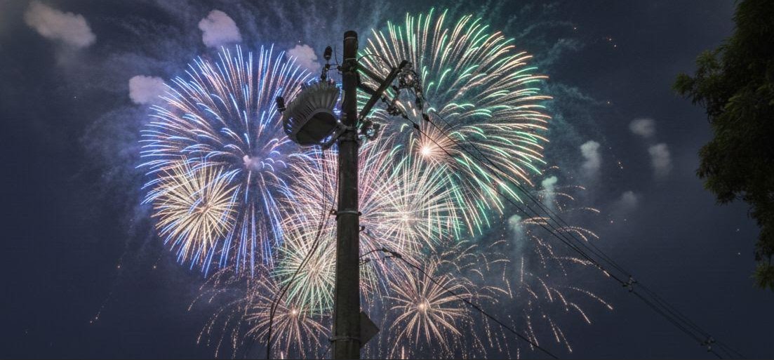 Equatorial alerta para riscos de fogos de artifício na virada do ano