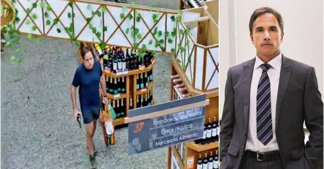 VÍDEO: Ex-juiz da Lava-Jato é acusado de furtar garrafas de champanhe