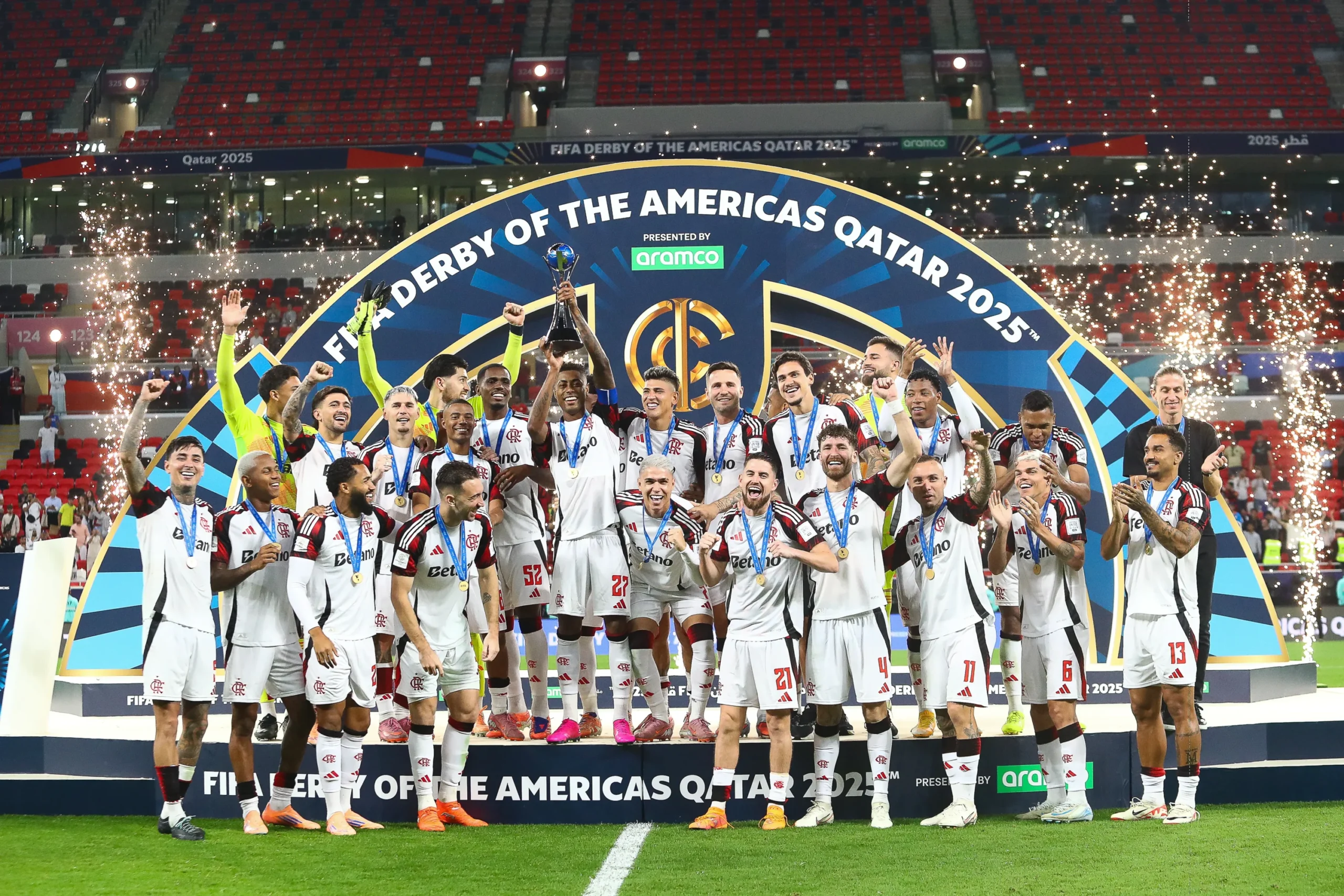 Flamengo provoca Botafogo após conquistar Derby das Américas: “Primeiro campeão brasileiro”