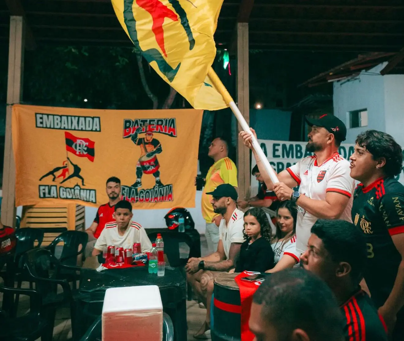 Flamenguistas fazem concentração em Goiânia para acompanhar o Intercontinental; saiba onde