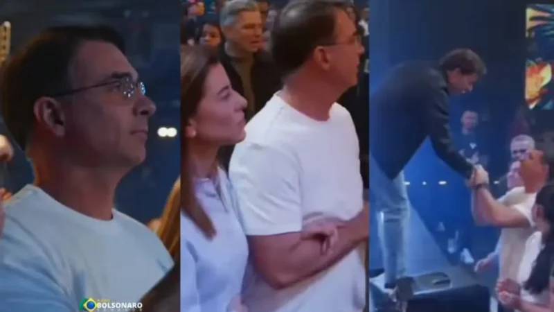 Flávio Bolsonaro recebe oração de André Valadão; vídeo