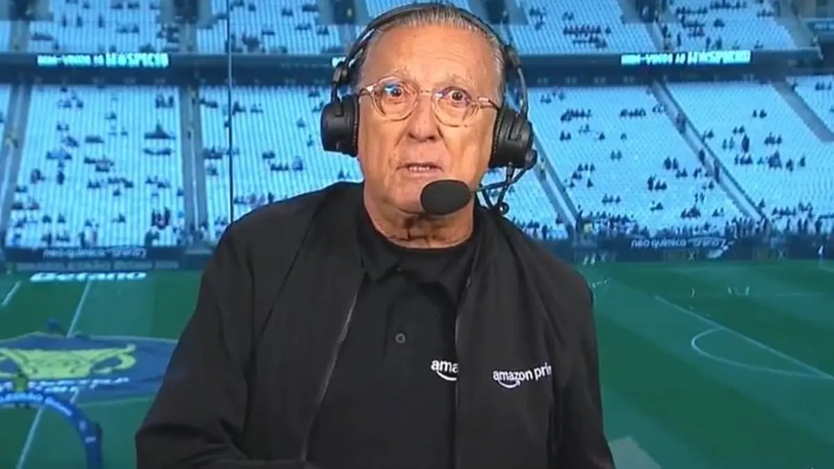 Galvão Bueno deixa hospital e explica nova internação por pneumonia: ‘o trabalho não deixou’