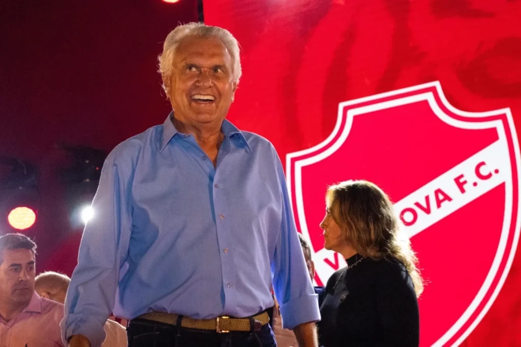 Governador Ronaldo Caiado assina doação do CT do Vila Nova nesta terça-feira