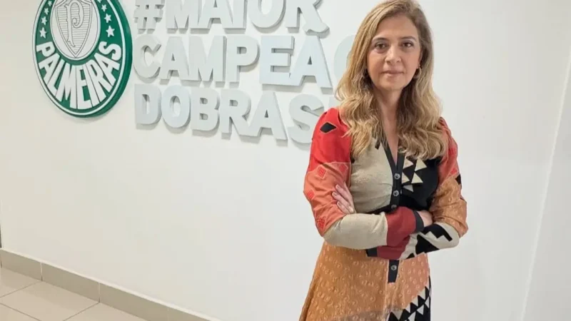 Leila Pereira repudia fala de presidente do Flamengo contra jornalista da Globo