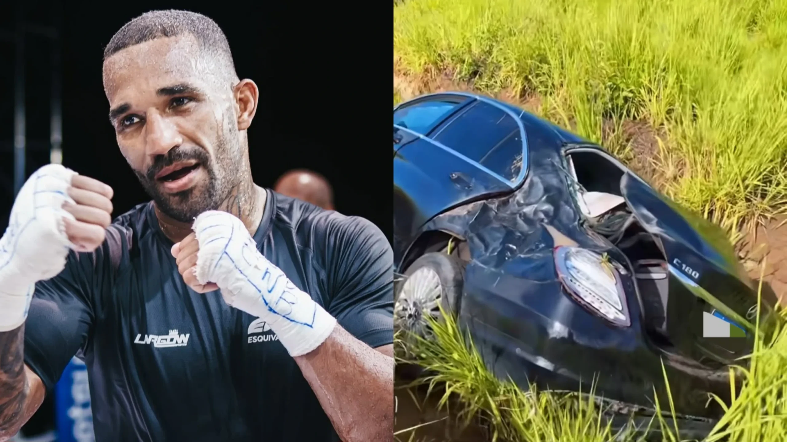 Medalhista olímpico brasileiro capota carro mas sai sem ferimentos: “Livramento”