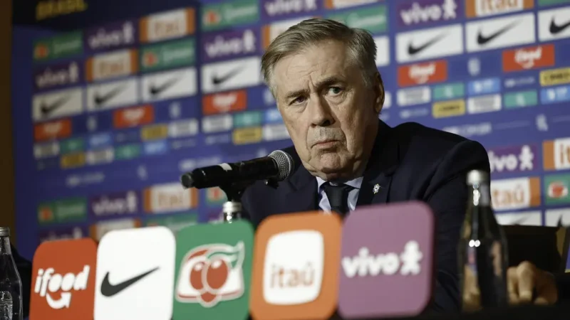 Mesmo antes da Copa de 2026, CBF quer manter Ancelotti até 2030