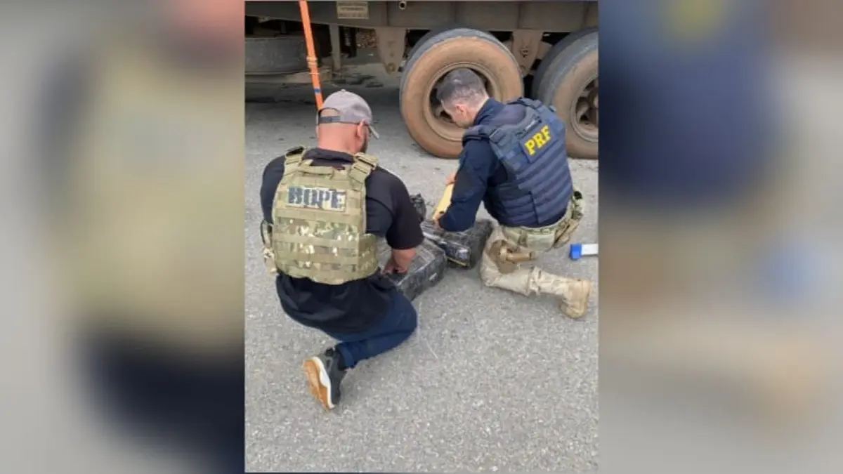 Motorista é preso com mais de uma tonelada de maconha na BR-262; destino seria Goiás e Minas