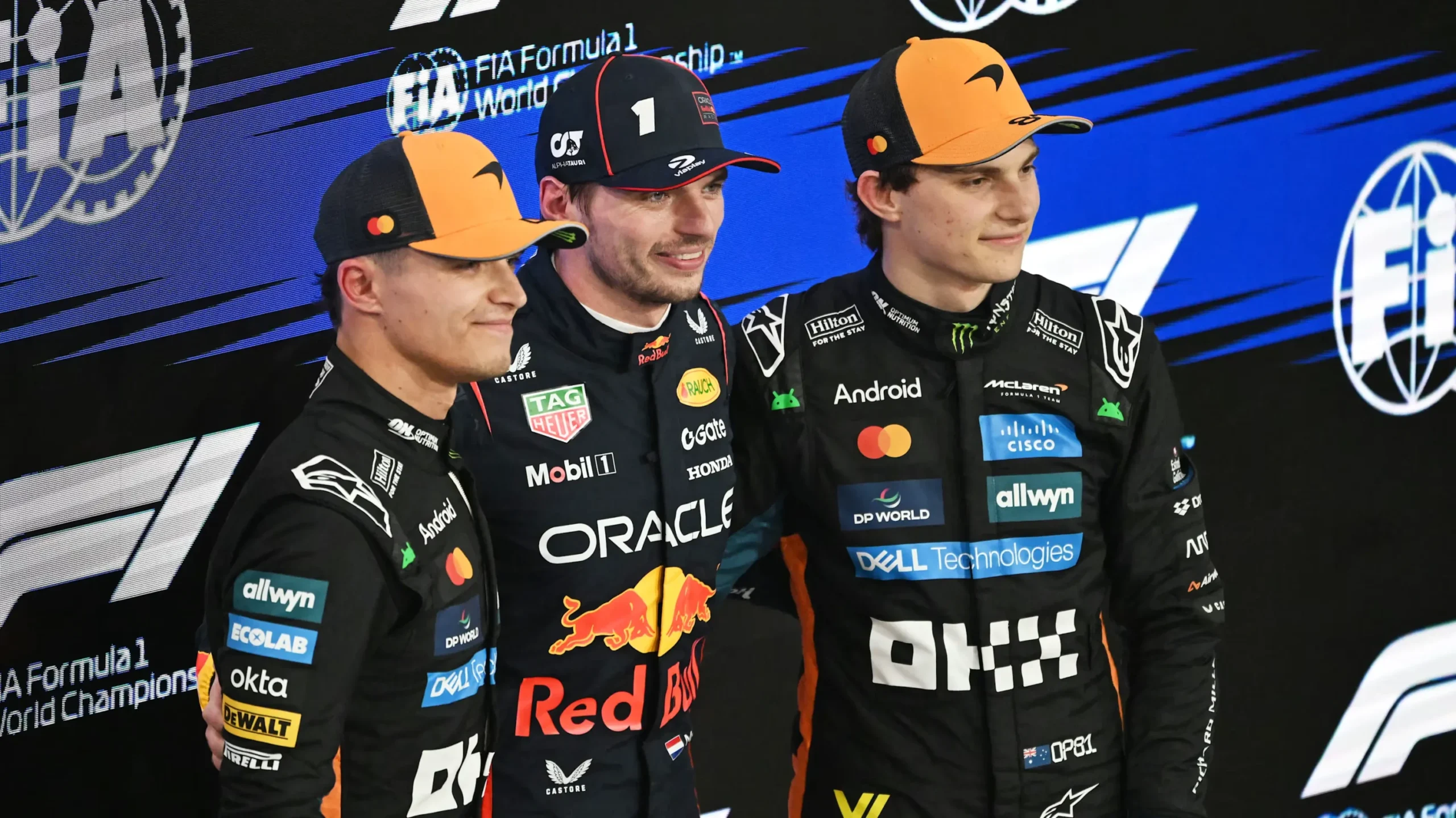 Na briga pelo título mundial de Fórmula 1, Verstappen faz a pole em Abu Dhabi