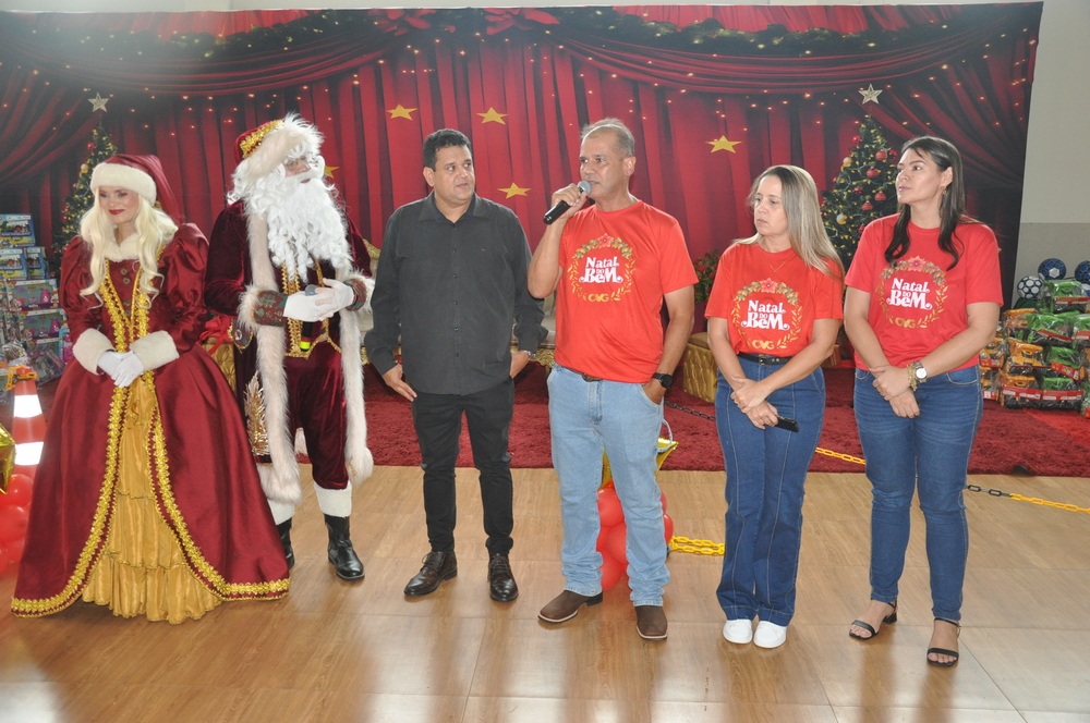 Natal do Bem encanta Ivolândia com magia, alegria e gratidão