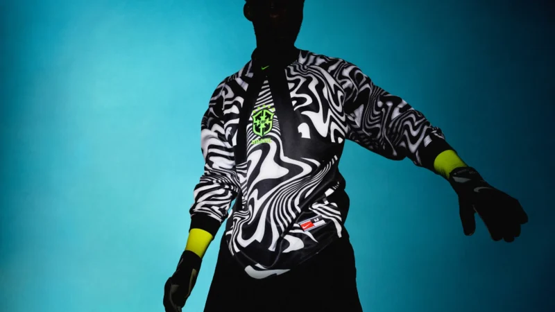 Nike apresenta camisa de goleiro da Seleção Brasileira para a Copa do Mundo