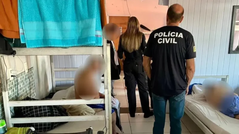 Operação interdita instituição de longa permanência para idosos em Goiânia