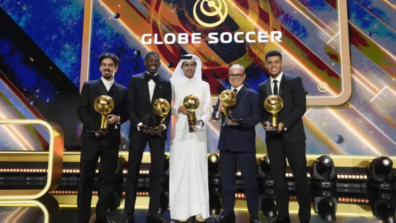 PSG supera Flamengo e vence o Globe Soccer Awards como melhor time do mundo; confira os premiados