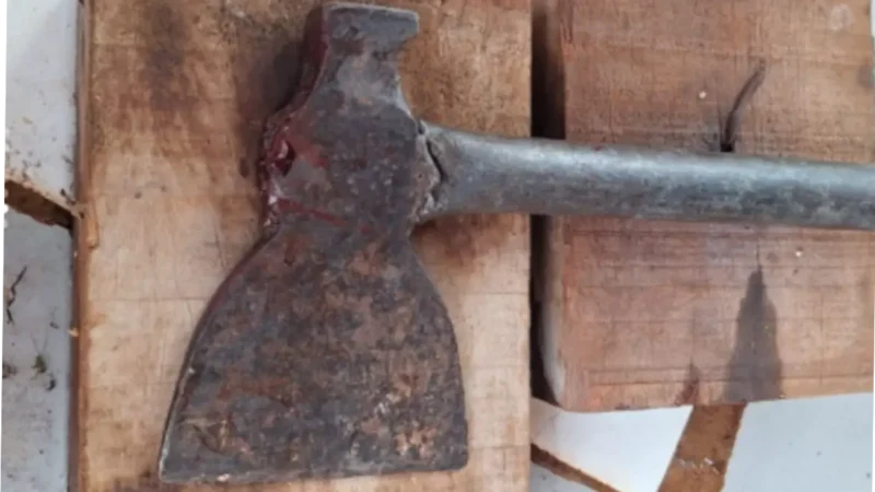 Padrasto golpeia enteado com machadinha durante churrasco de Natal em Jataí