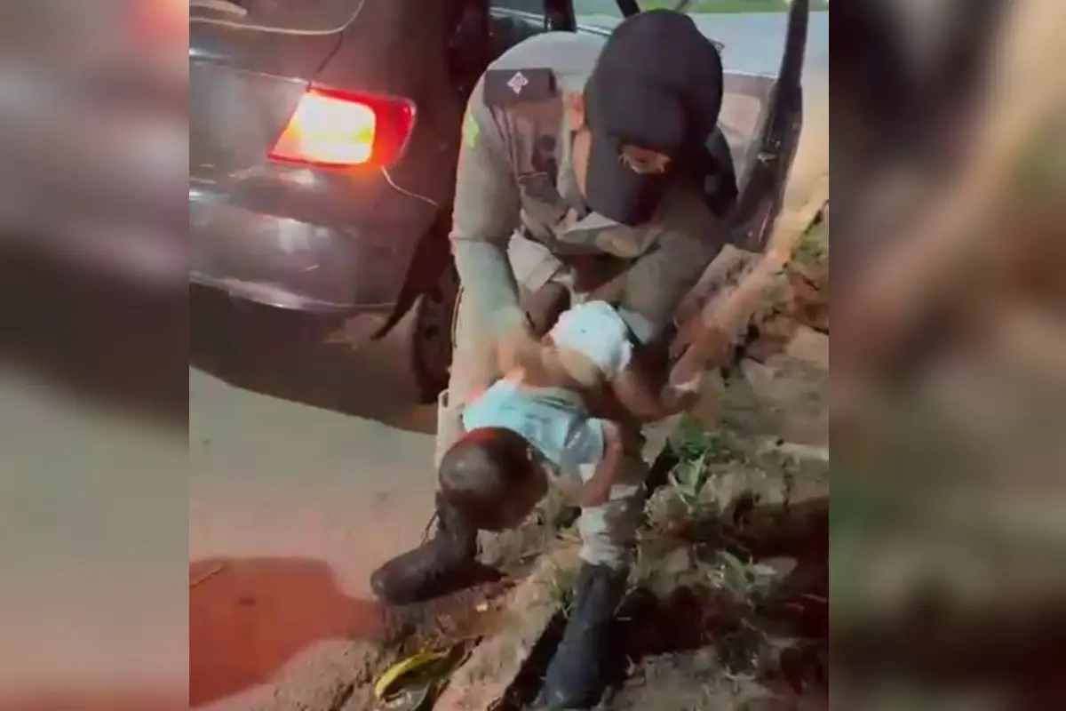 Policial salva bebê em Trindade e desabafa: ‘às vezes falta reconhecimento’