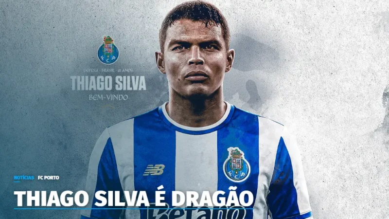 Presente de Natal: Porto anuncia a contratação do zagueiro Thiago Silva