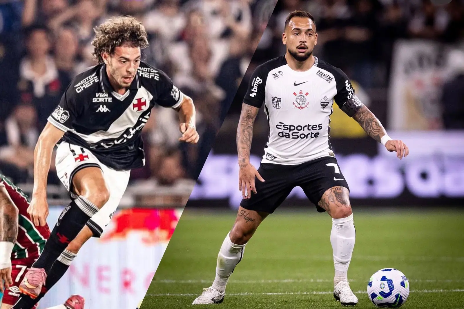 Quem sai na frente na decisão? Corinthians e Vasco abrem a final da Copa do Brasil